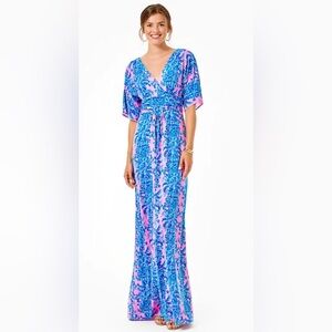 NWT Lilly Pulitzer Parigi Maxi Dress Size XL